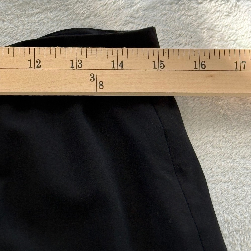 REISS Black Midi Skirt A-Line Flared Business Casual Women Size 10 - Picture 10 of 12